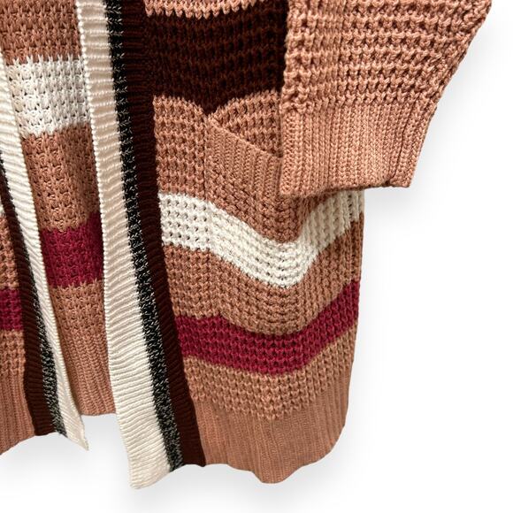 Torrid Striped Cardigan Duster Sweater Size 2X - Picture 6 of 7